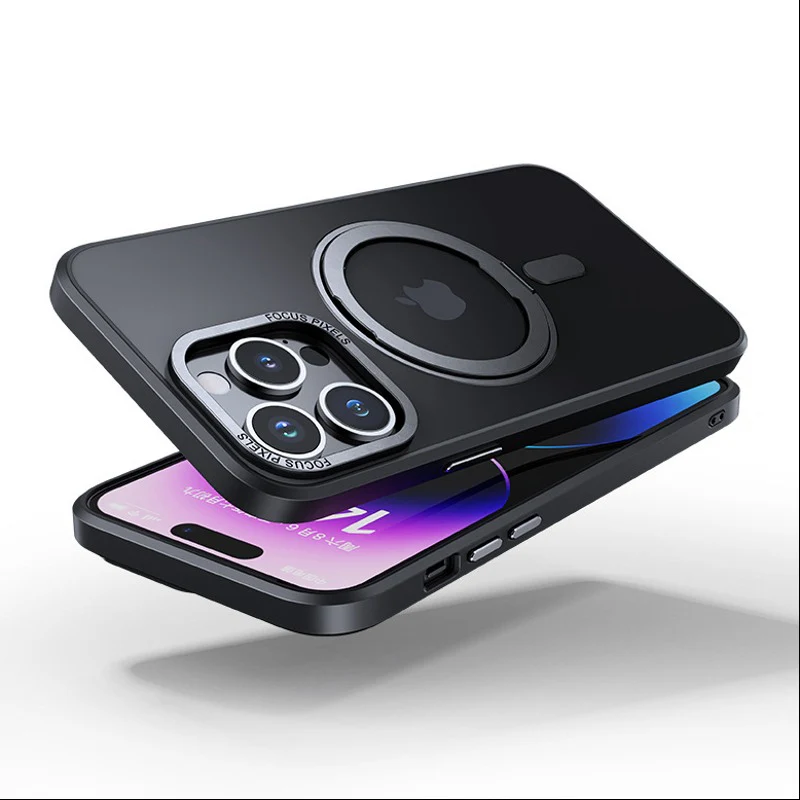 Magnetic 360° Rotation Ring Holder Case - iPhone - Image 7