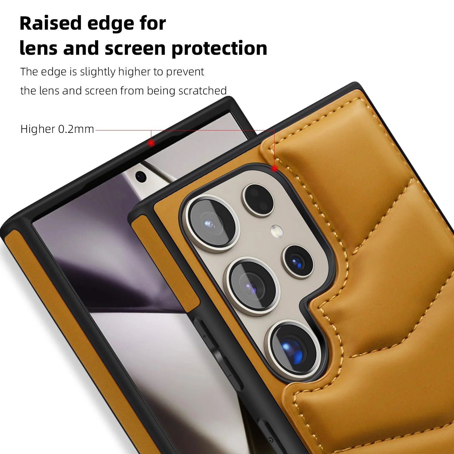 Premium Leather Kickstand Case - Samsung - Image 6