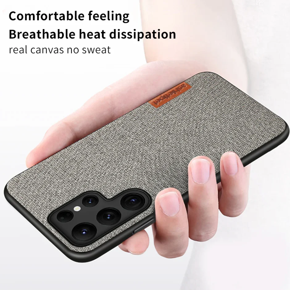 Premium Zenith Canvas Texture Case - Samsung - Image 5
