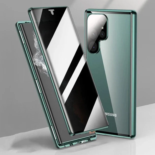 Privacy Shield Dual Magnetic Glass Case - Samsung - Image 2
