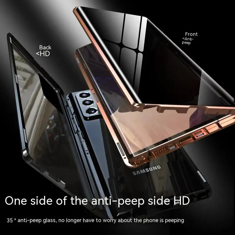 Privacy Shield Dual Magnetic Glass Case - Samsung - Image 4