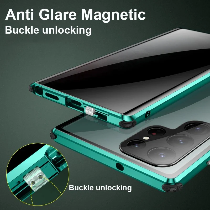 Privacy Shield Dual Magnetic Glass Case - Samsung - Image 6