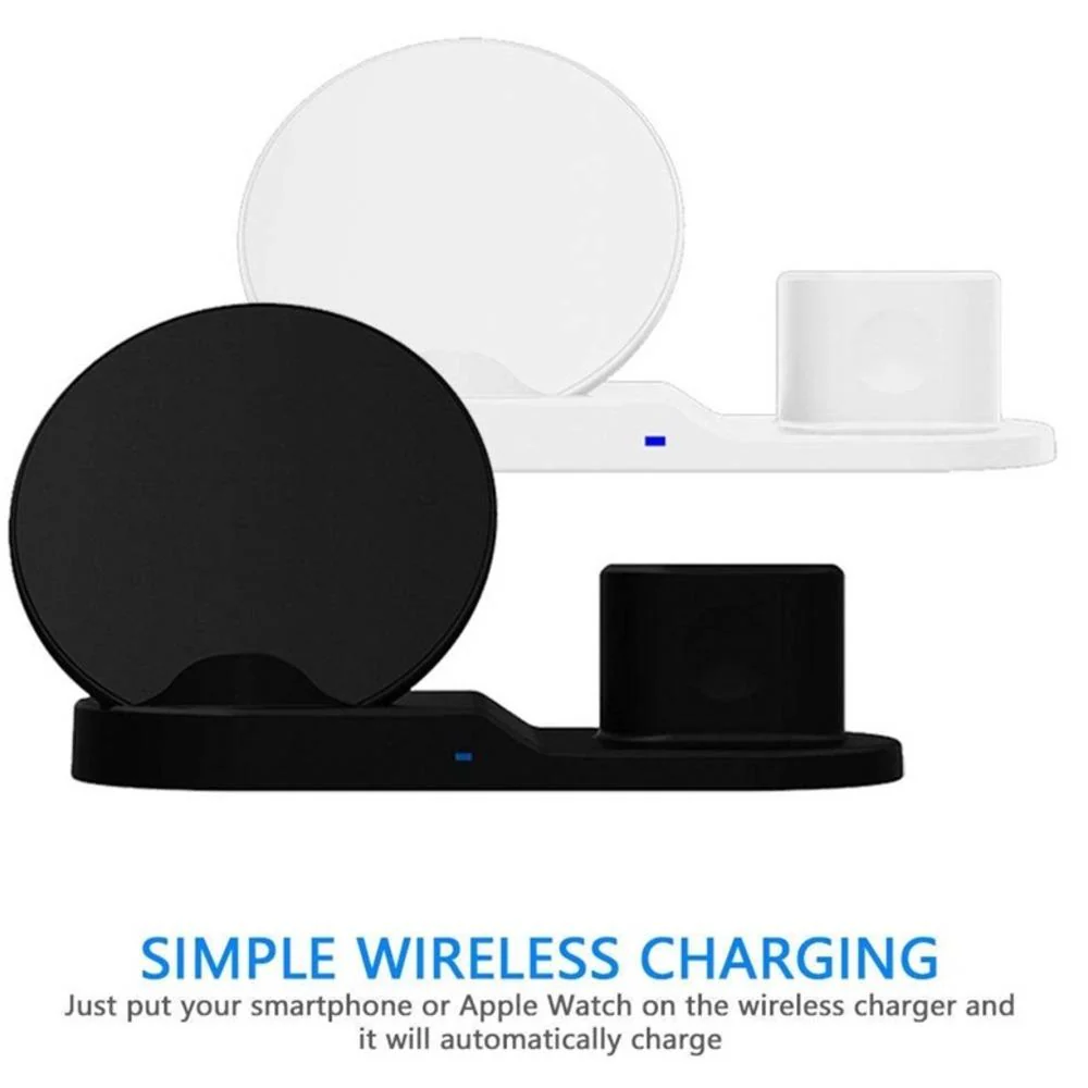 Qi Fast Wireless Charger 3 in 1 Stand For Apple Accessories - Image 7