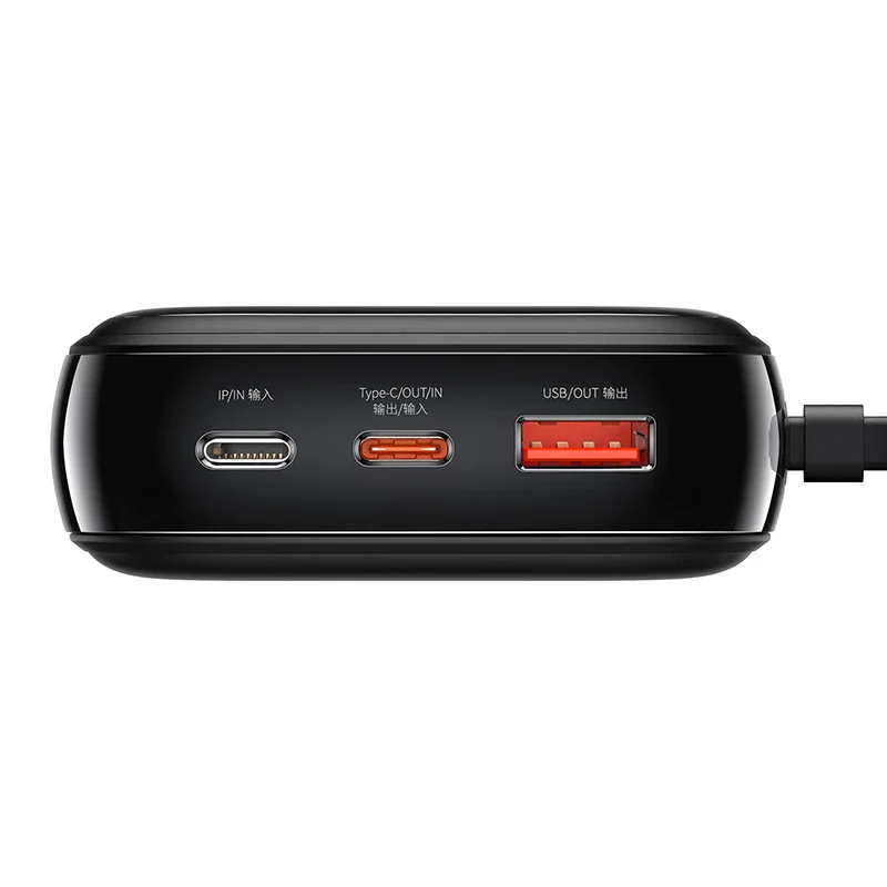 Qpow™ 20W 10000mAh Power Bank with Lightning Cable - Image 3