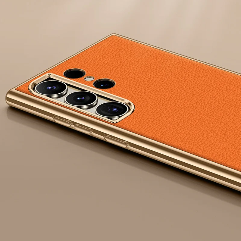 Genuine Leather Camera Protective Case - Samsung - Image 4