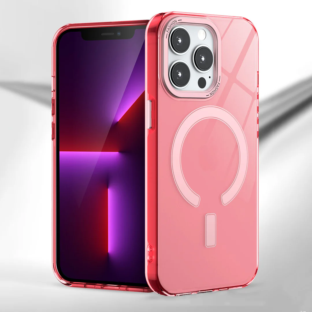 iPhone 15 Series Radiant Style Solid Color MagSafe Case - Image 3