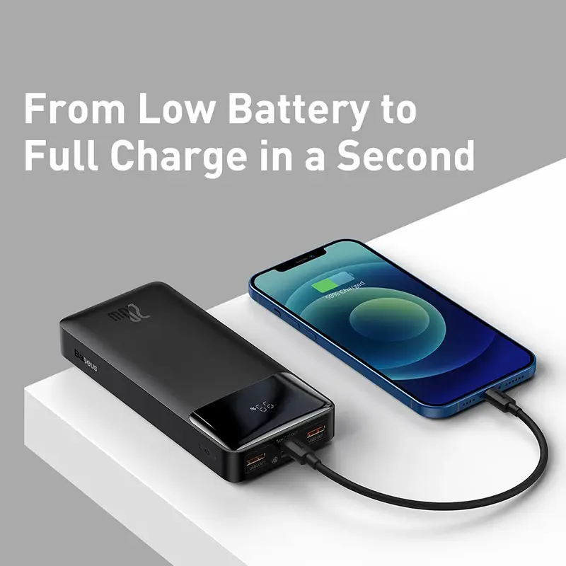 RapidFuel Metal Digital Display Charge Power Bank - Image 4