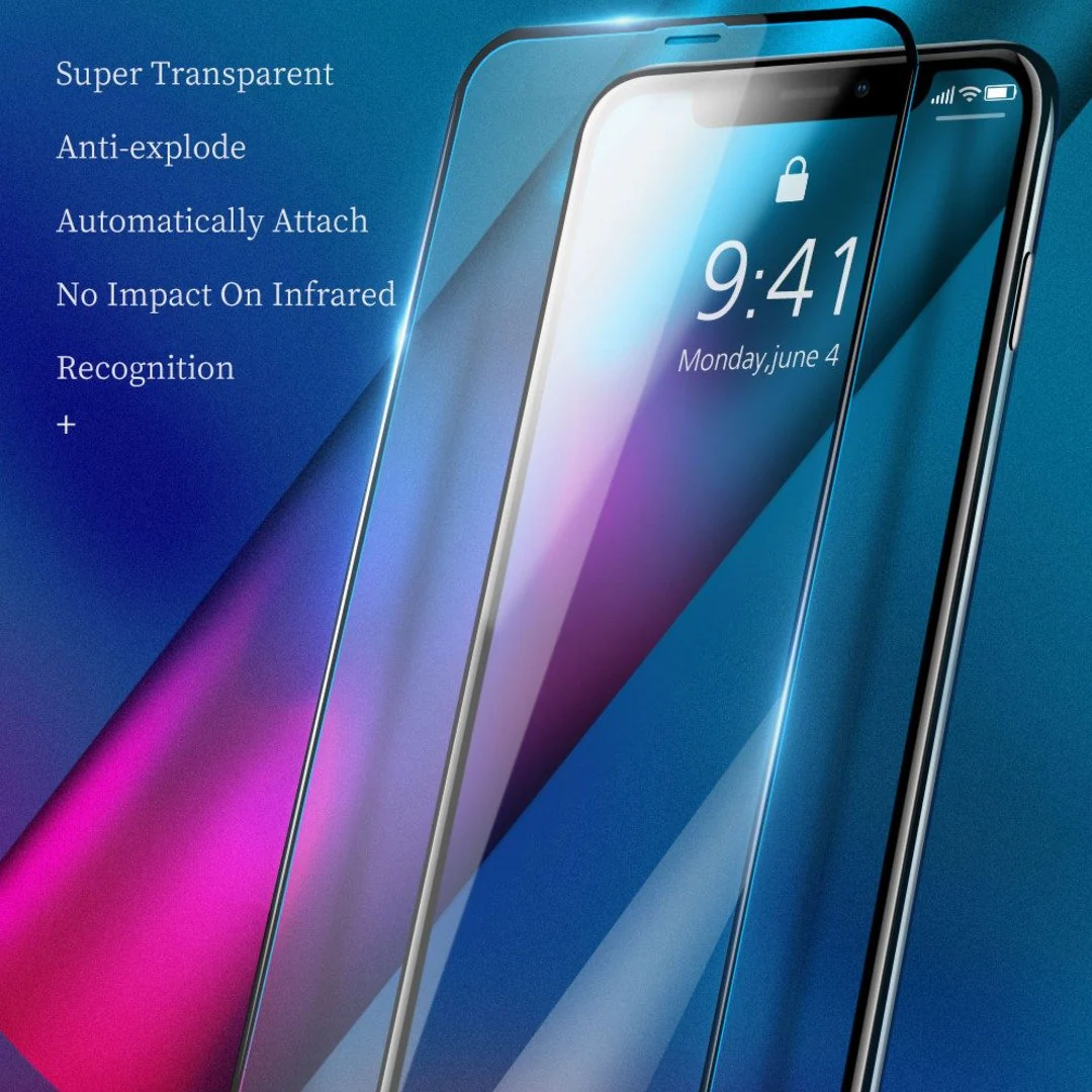 Recci ® iPhone 11 Pro Ultra HD Full Coverage Tempered Glass - Image 5