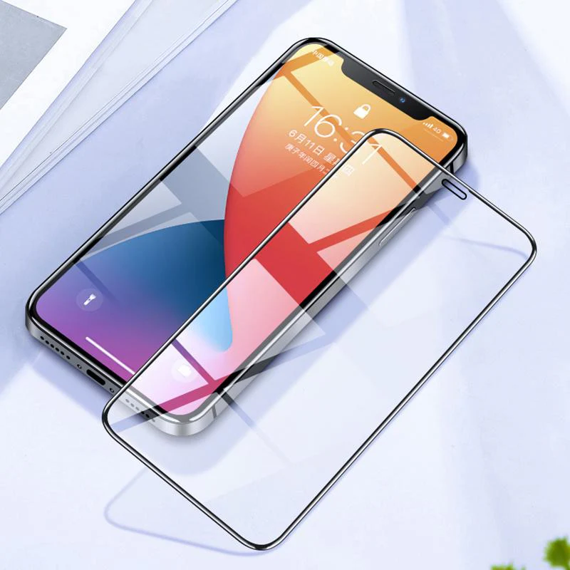 Recci ® iPhone 12 Full Coverage Tempered Glass - Image 3