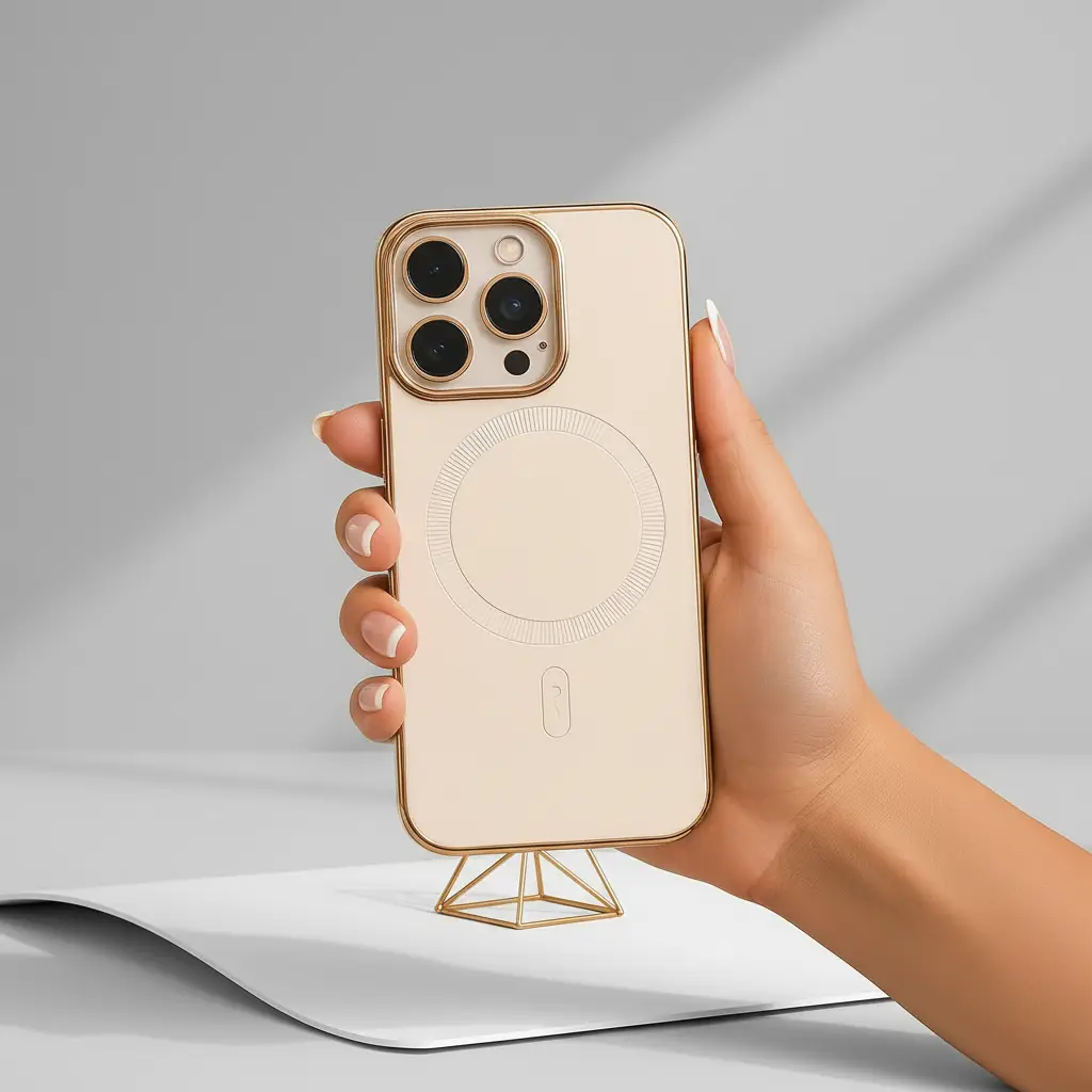 Luxury Frameless Leather MagSafe Case - iPhone - Image 3