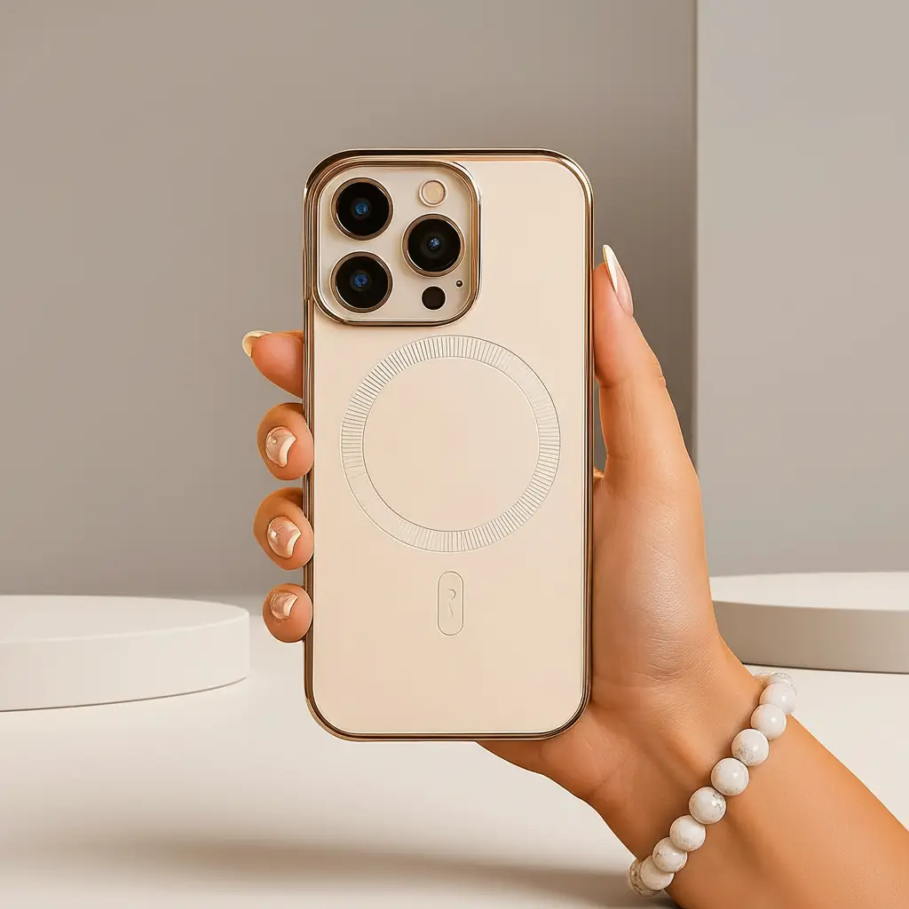 Luxury Frameless Leather MagSafe Case - iPhone - Image 4