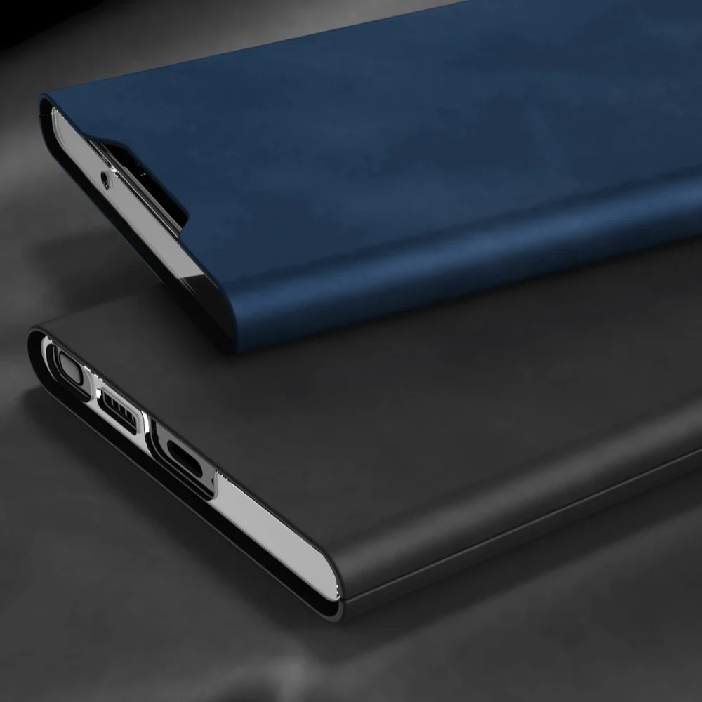 Magnetic Wallet Genuine Leather S-Pen Slot Case - Samsung - Image 8
