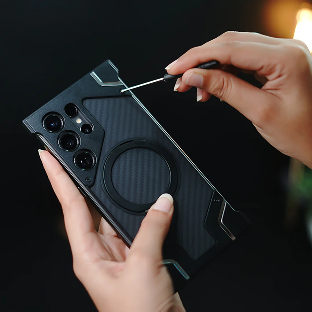 Reinforced Carbon Fiber Armor Case - Samsung - Image 3