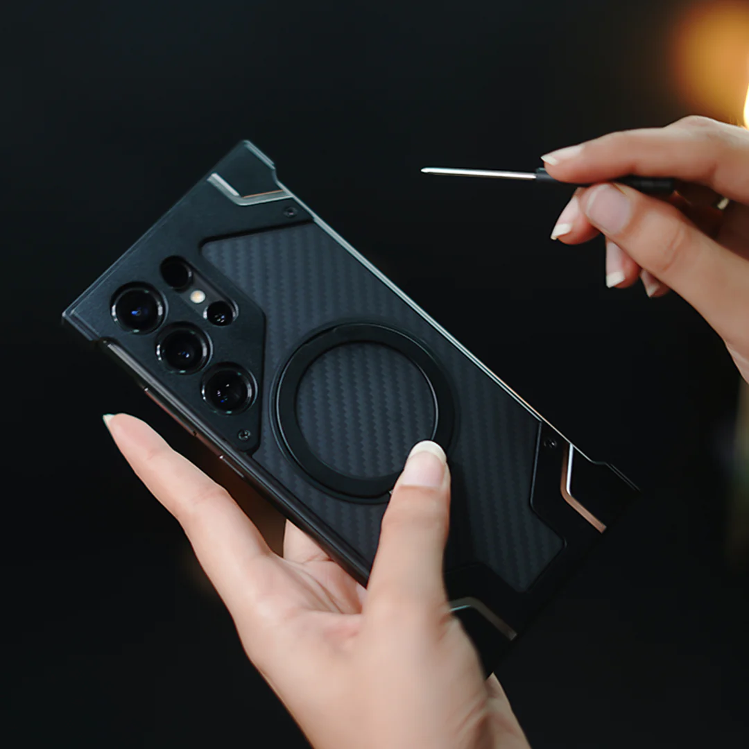 Reinforced Carbon Fiber Armor Case - Samsung - Image 5