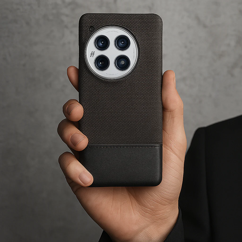 Retro Business Half Leather Case - OnePlus - Image 2