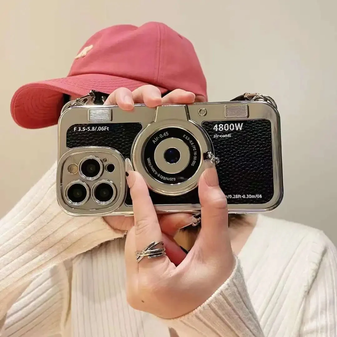 Retro Camera Graphic Phone Case - iPhone - Image 3