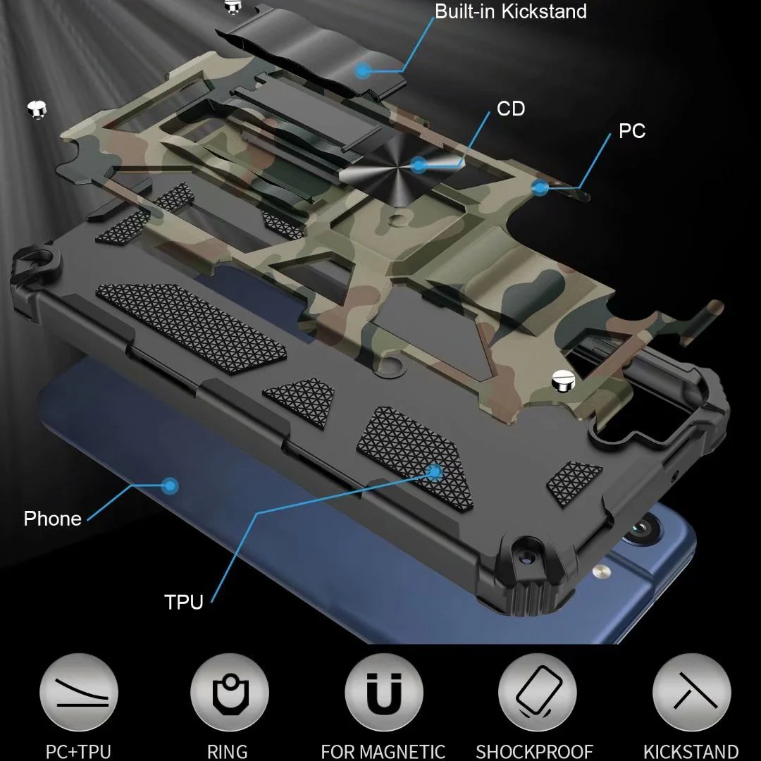 Robust Military Impact Armor Kickstand Case - Samsung - Image 8