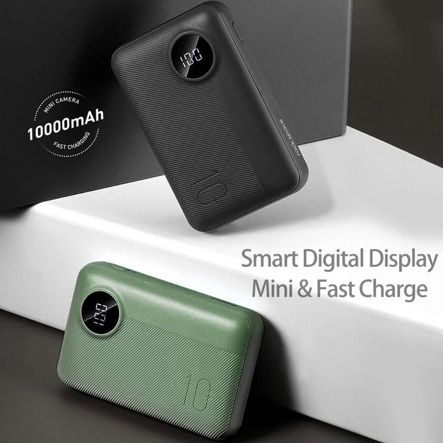 ROCK ® 10000mAh Mini P75 Portable Power Bank - Image 4