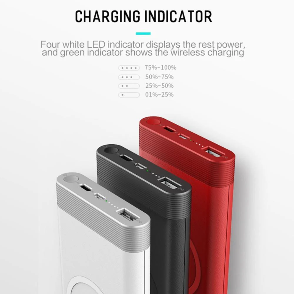 ROCK ® 10000mAh Wireless Charger Power Bank - Image 6