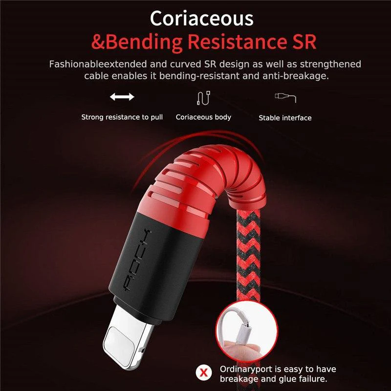 Rock ® Lightning Power Bank USB Cable (2-in-1) - Image 4