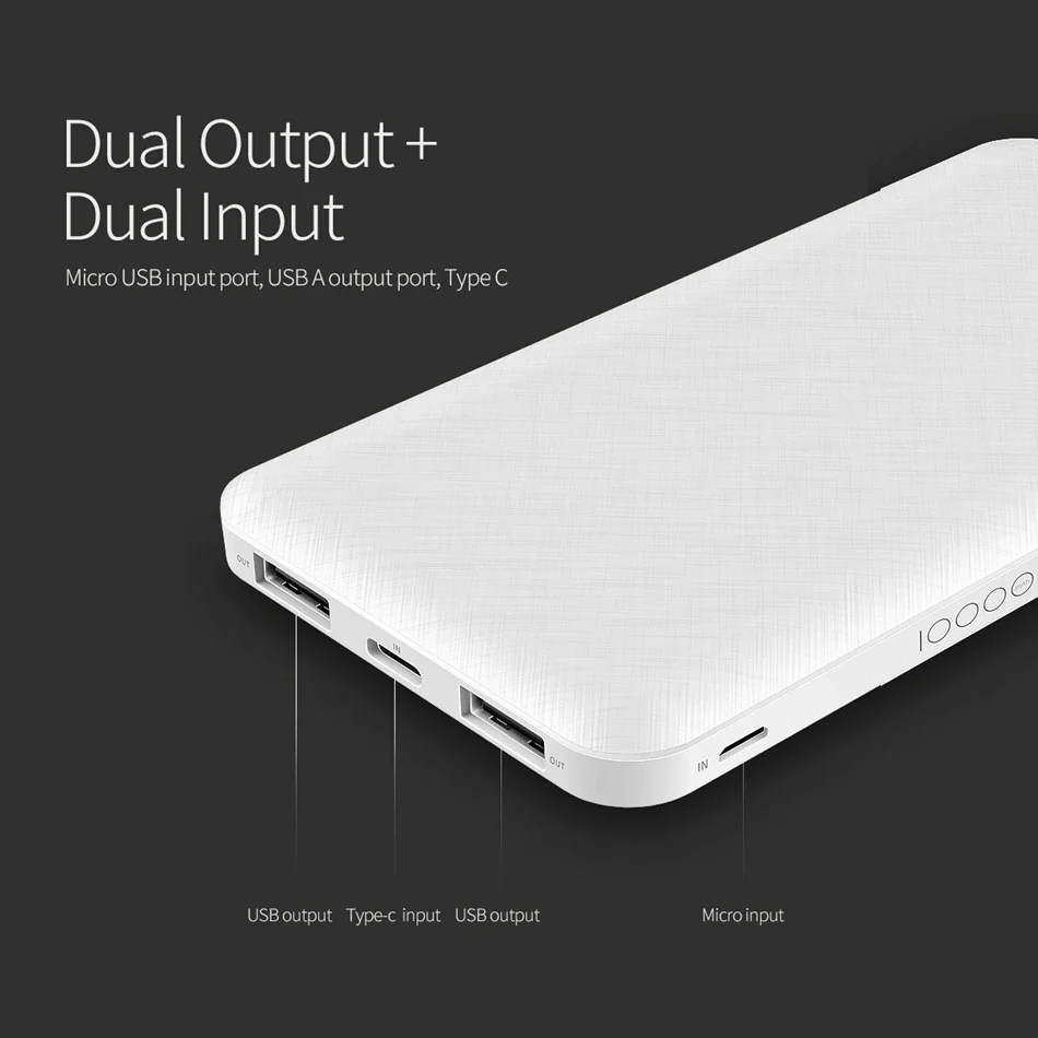 Rock ® P-45 Dual USB 10000 mAh Power Bank - Image 11
