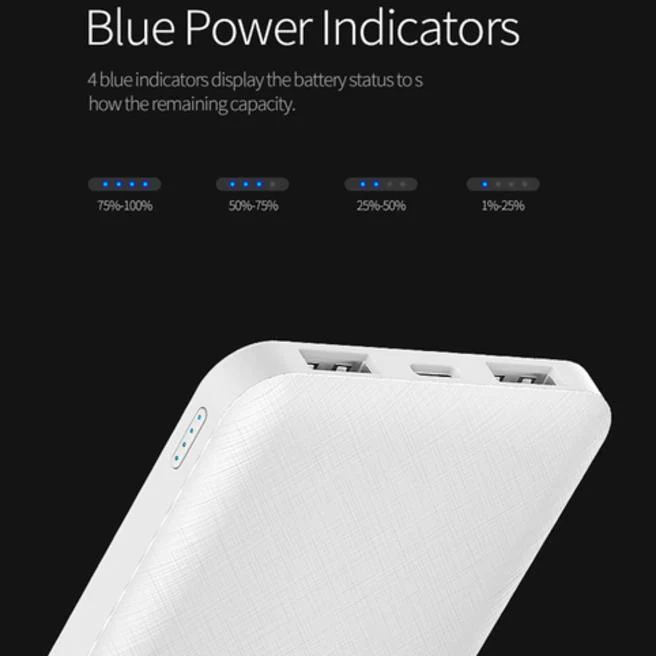 Rock ® P-45 Dual USB 10000 mAh Power Bank - Image 4