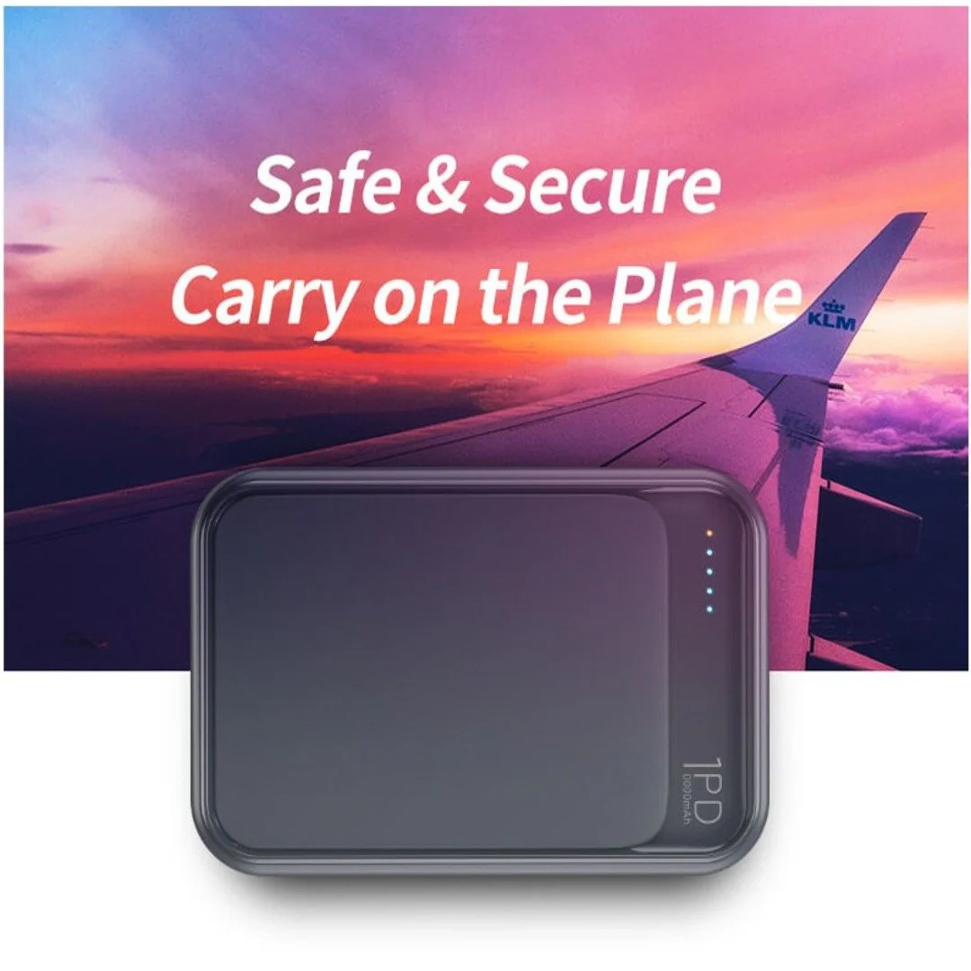 Rock space - P65 10000 mAh Mini PD Digital Display Power Bank - Image 14