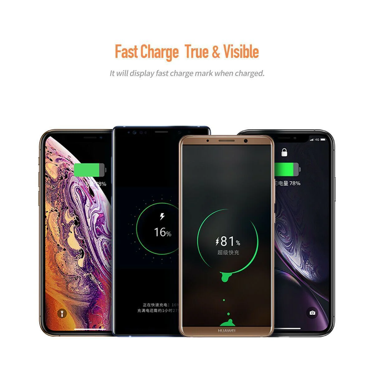 Rock space - P65 10000 mAh Mini PD Digital Display Power Bank - Image 9