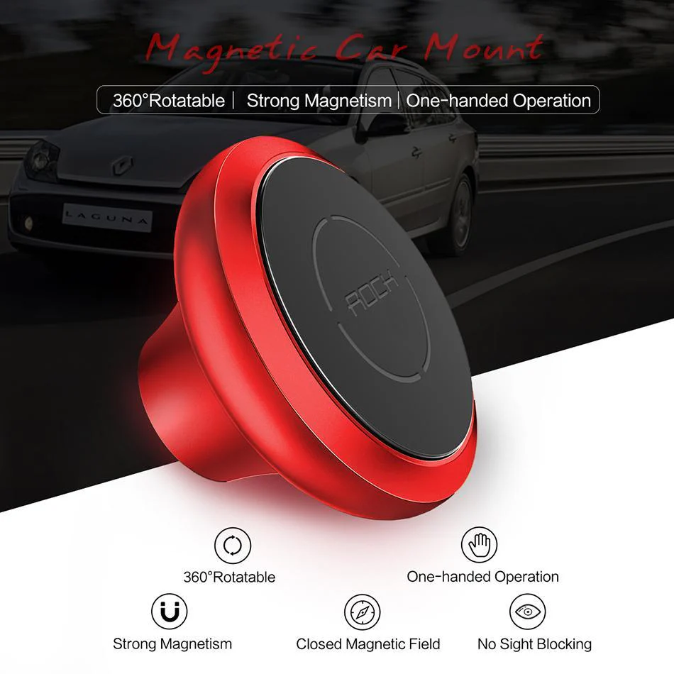 Rock ® Universal Magnetic Dashboard Car Mount - Image 15