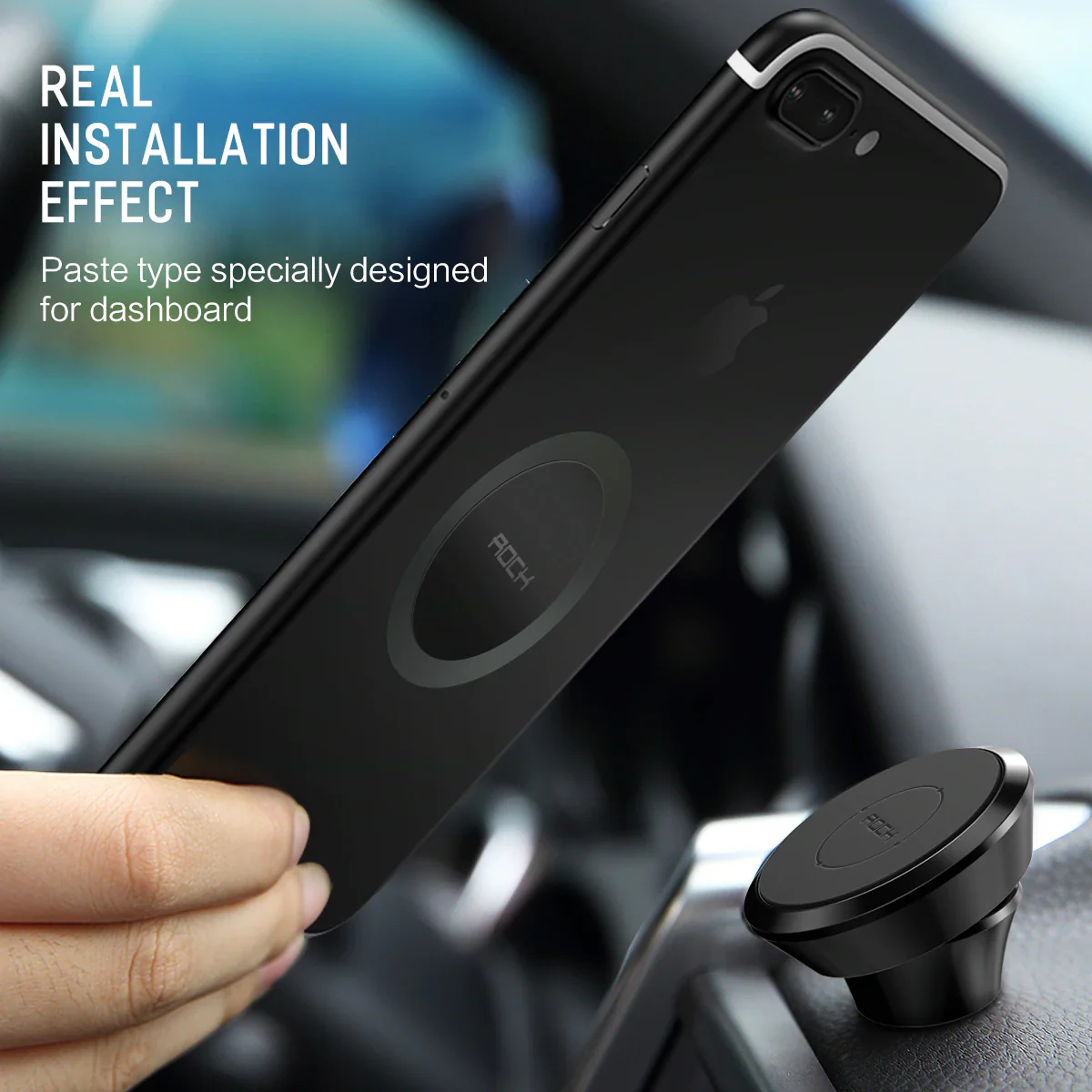 Rock ® Universal Magnetic Dashboard Car Mount - Image 4