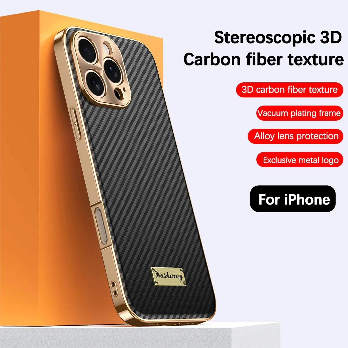 Royal Crown Golden Fiber Case - Image 2