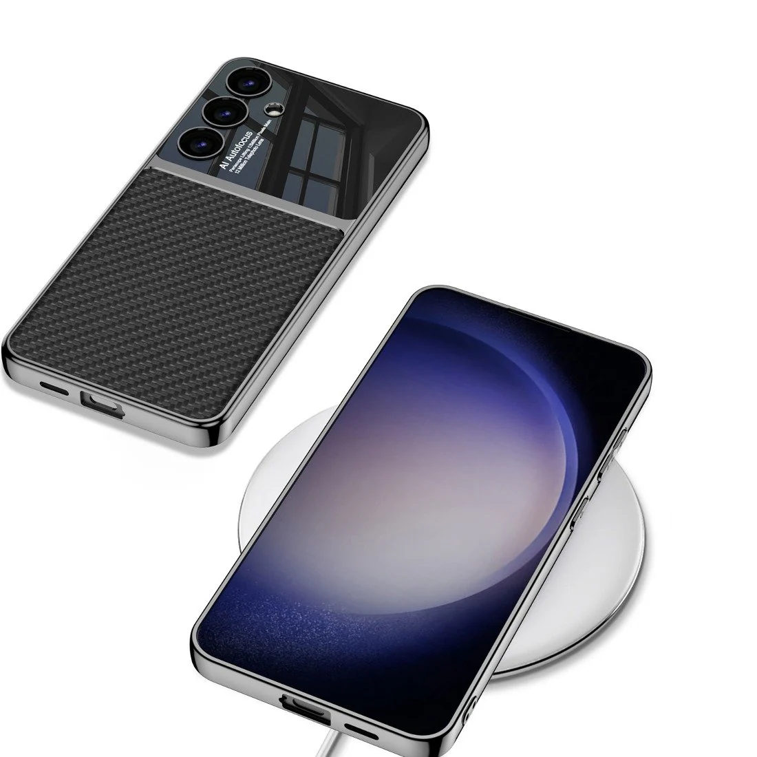 Premium Leather Electroplating Case - Samsung - Image 7