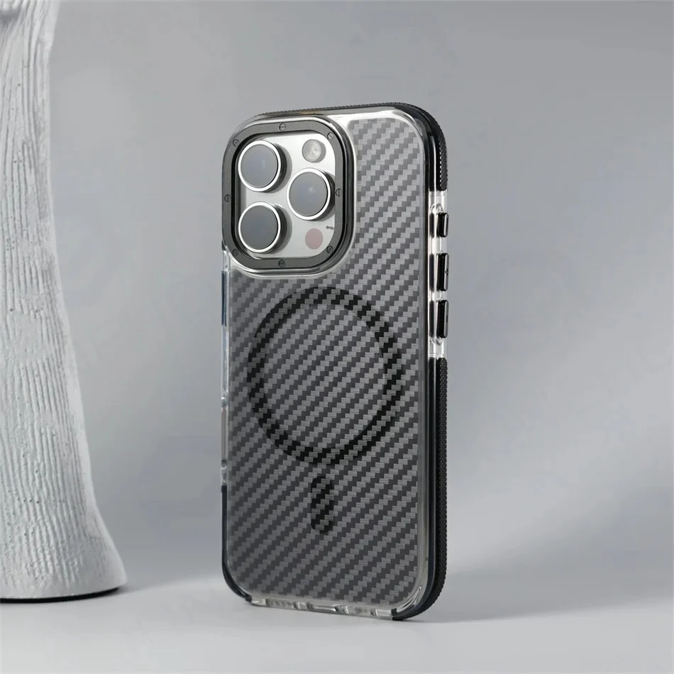 Rugged Elite Magnetic Carbon Fiber Case - iPhone - Image 2