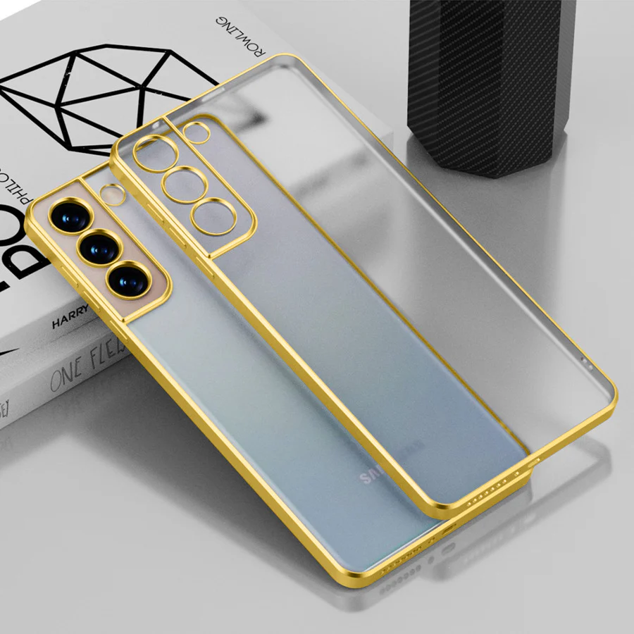 Galaxy S21 Plus Transparent Glitter Case - Image 2
