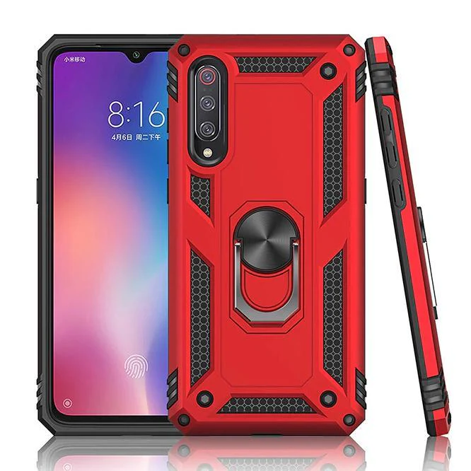 Galaxy A50 Armour Shield Ring Holder Back Case - Image 10