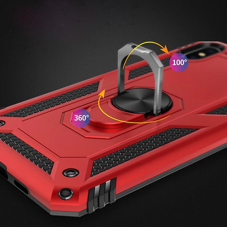 Galaxy A50 Armour Shield Ring Holder Back Case - Image 7