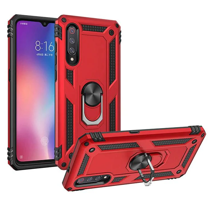 Galaxy A50 Armour Shield Ring Holder Back Case - Image 9