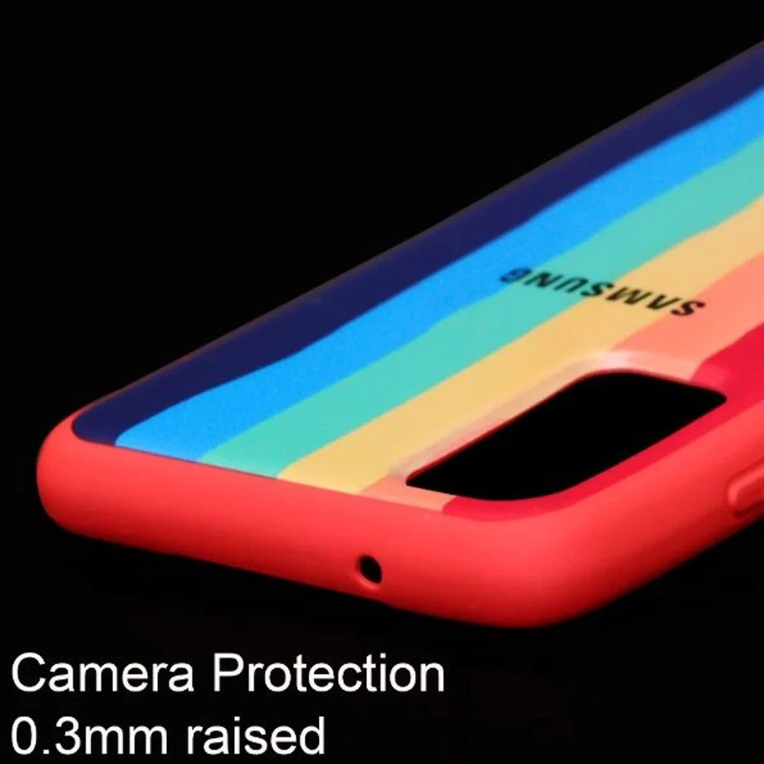 Rainbow Liquid Silicone Logo Case - Samsung - Image 7