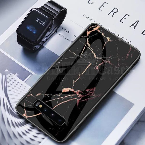 Galaxy S10 Plus Classic Nature Elemental Textured Marble Case - Image 8