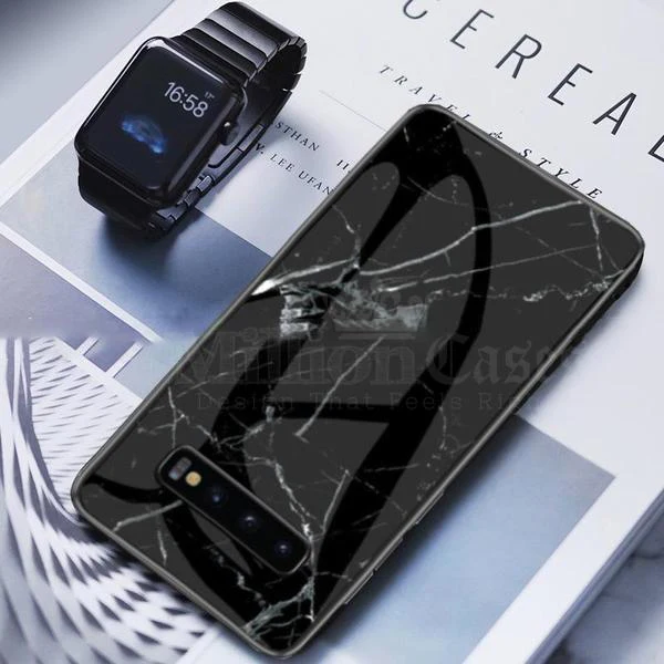 Galaxy S10 Plus Classic Nature Elemental Textured Marble Case - Image 9