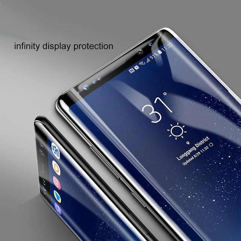 Galaxy Note 8 Original Ultra-HD Curved Tempered Glass - Image 7