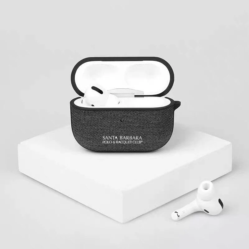 Santa Barbara Airpods Pro Cloth Fabric Case - Image 4