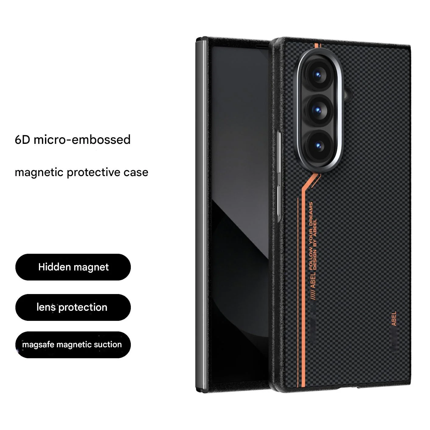 Satin Weave Stripe Carbon Case - Image 3