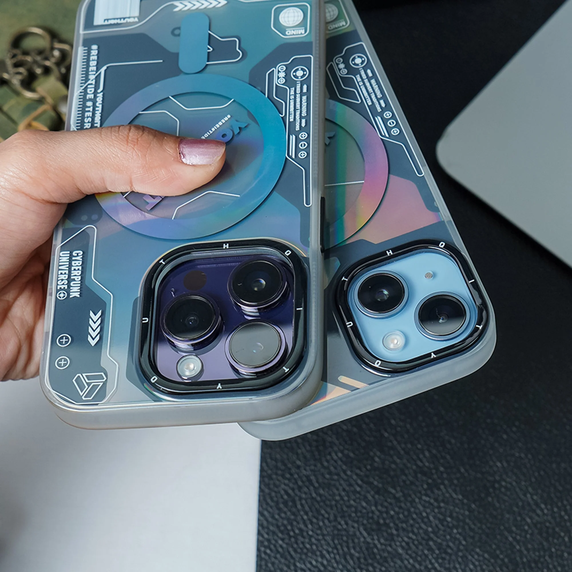Shockproof Metaverse MagSafe Shell Case - iPhone - Image 3