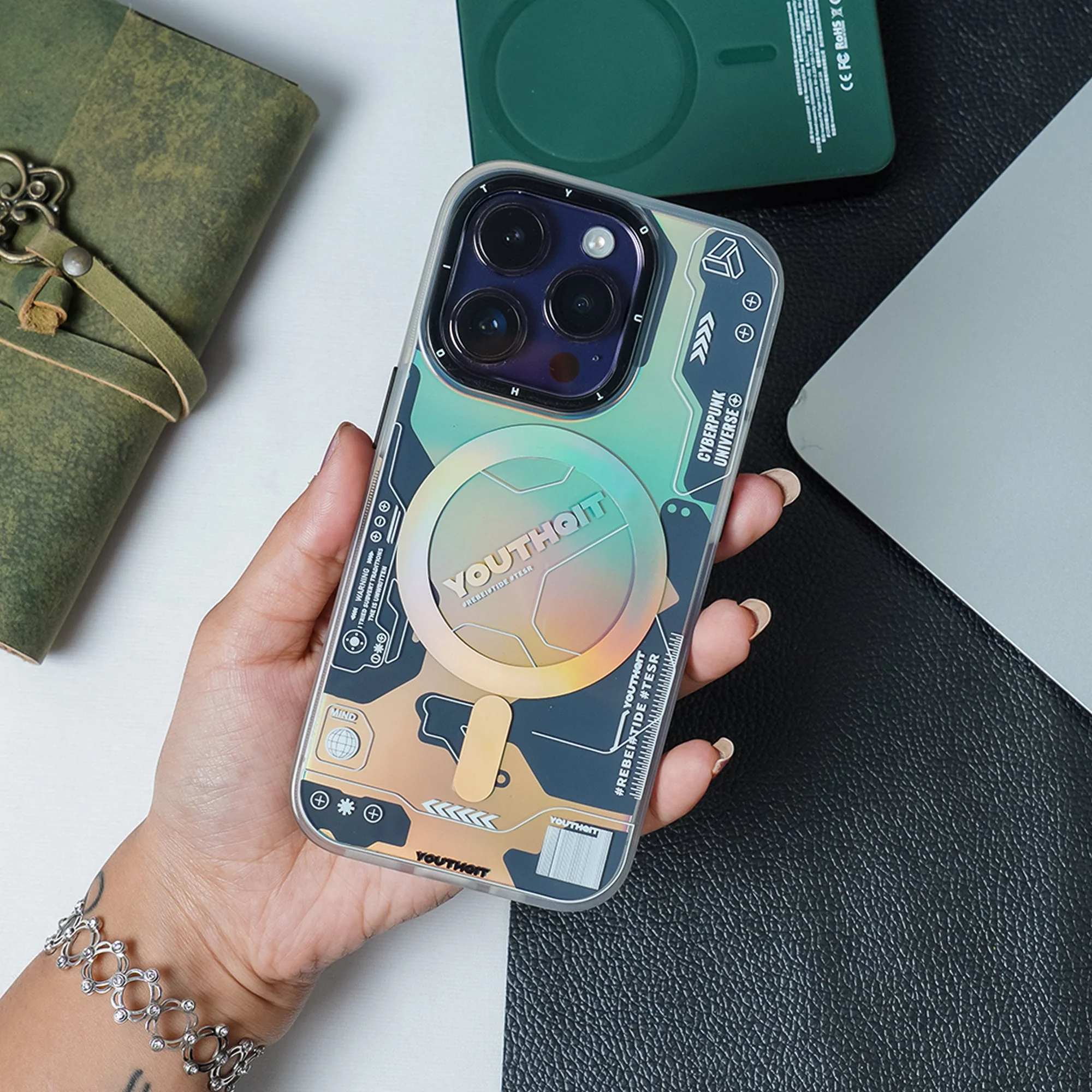 Shockproof Metaverse MagSafe Shell Case - iPhone - Image 9