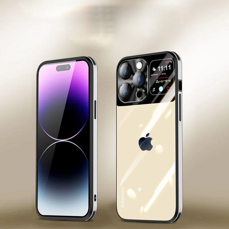 Sleek Glossy Armor Window Glass Case - iPhone - Image 6