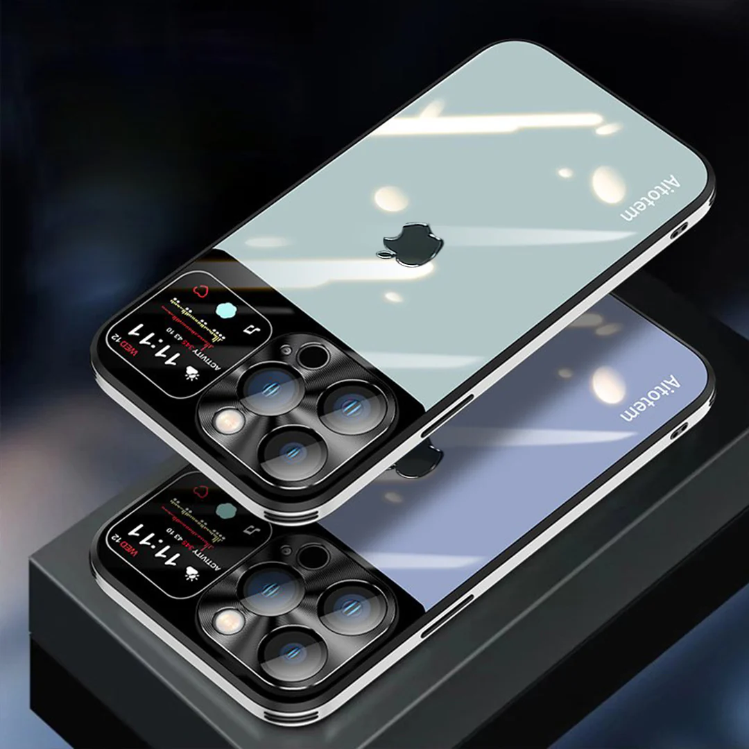 Sleek Glossy Armor Window Glass Case - iPhone - Image 8