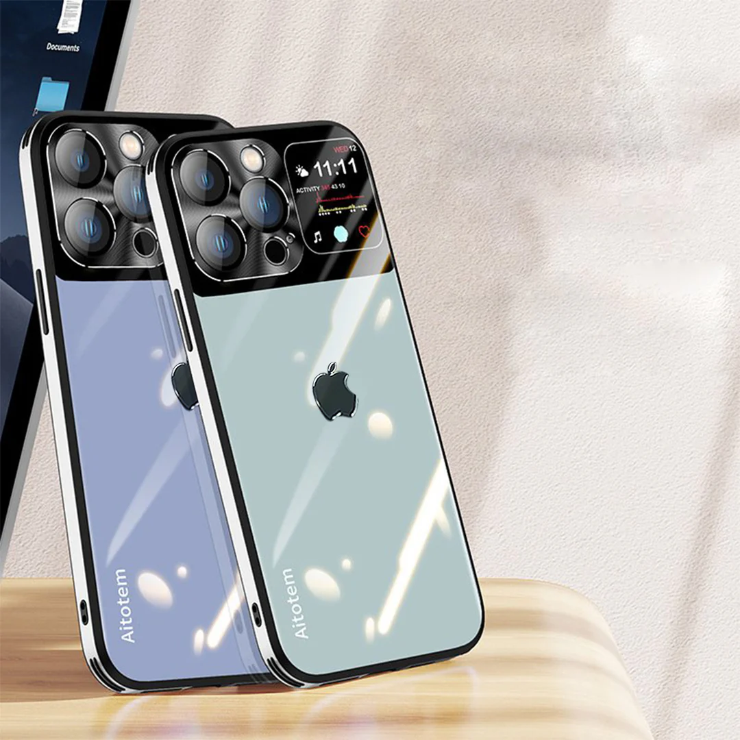 Sleek Glossy Armor Window Glass Case - iPhone - Image 9