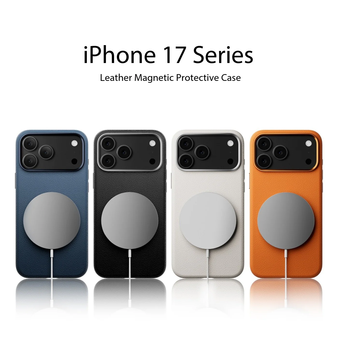 Smart Defense Magnetic Leather Case - Image 7