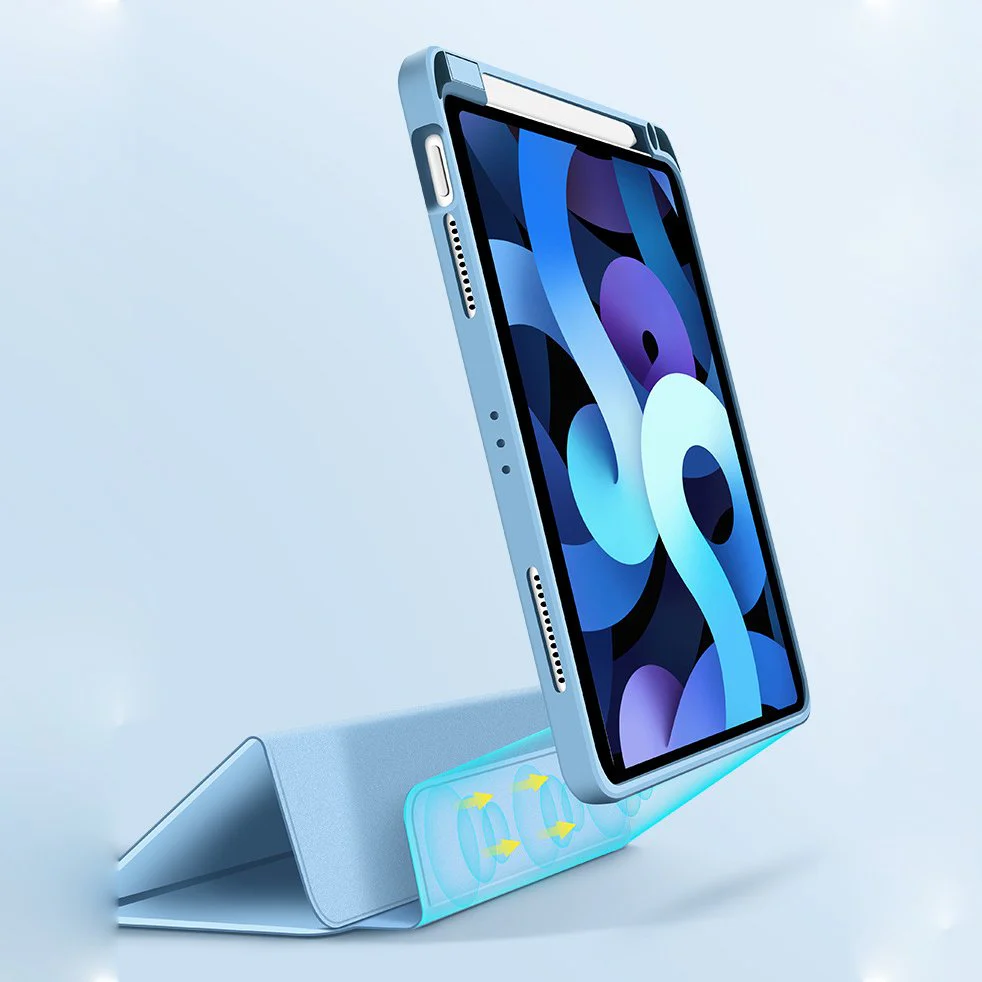 Smart Flip Clear Magnetic Separation Case For iPad - Image 6